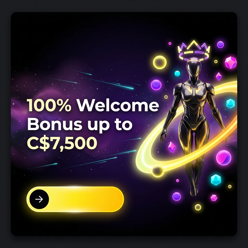 100% Welcome Bonus up to C$7,500